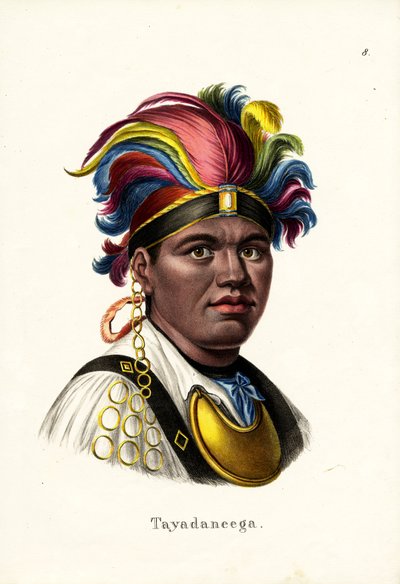 Thayendanegea by Karl Joseph Brodtmann